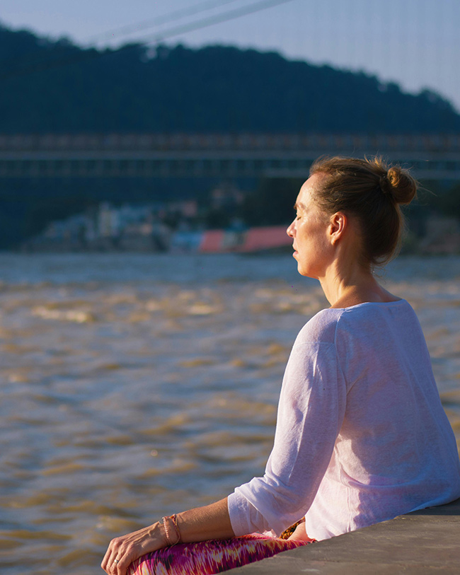 Meditate Near Ganga