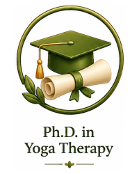 Ph.D. in Yoga Therapy Badge